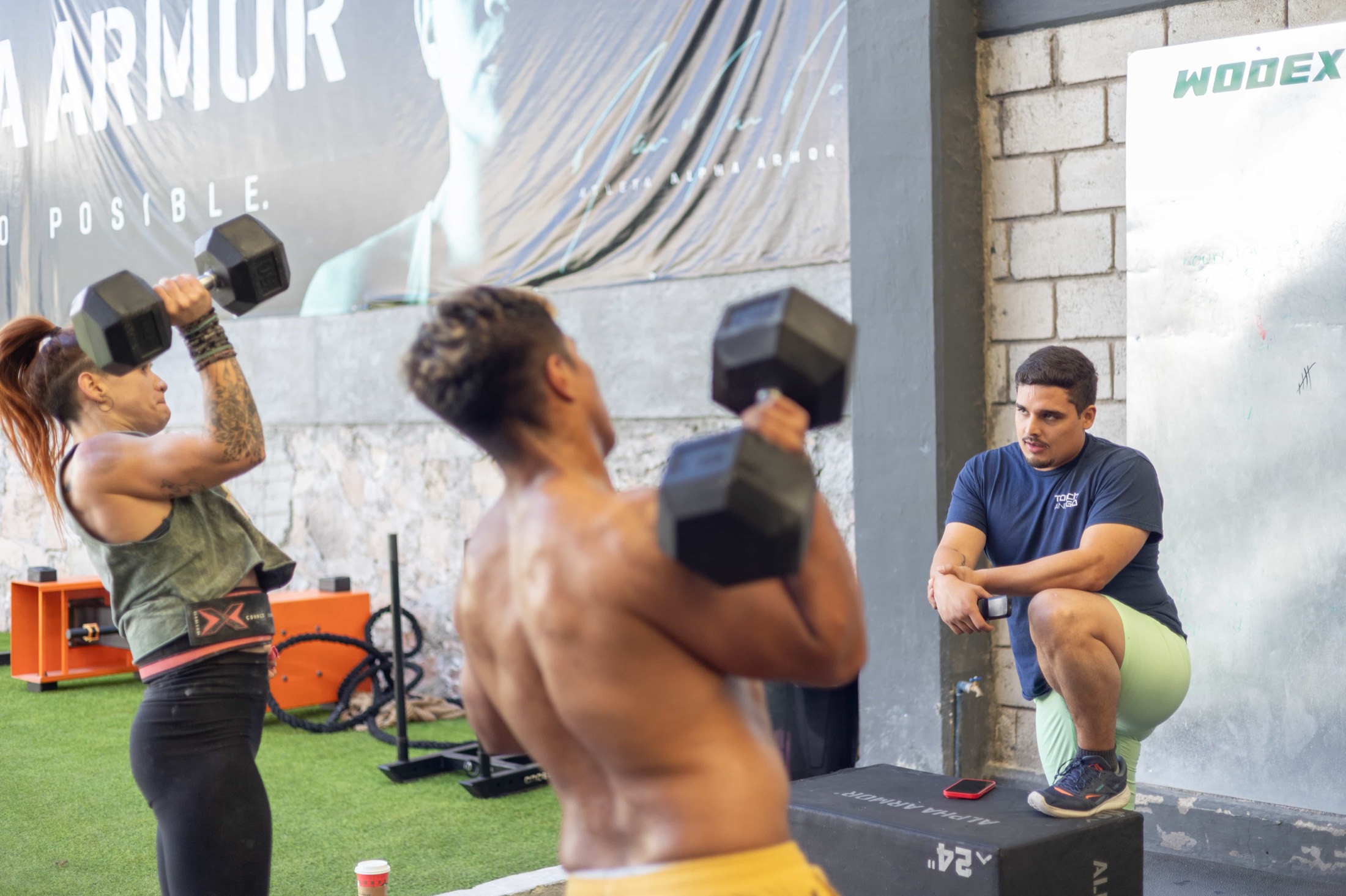 Atleta de Wodex en competencia